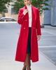 Jessica London Jessica London Long Shawl Collar Wool Coat - 2