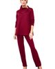 Jessica London Jessica London Ponte Split Neck 2-Piece Set - 1