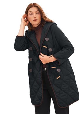 Jessica London Jessica London Quilted Toggle Jacket