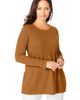 Jessica London Jessica London Ribbed Baby Doll Tunic Sweater - 1
