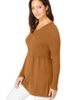 Jessica London Jessica London Ribbed Baby Doll Tunic Sweater - 4