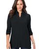 Jessica London Jessica London Ribbed Collar Sweater - 1