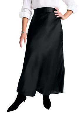 Jessica London Jessica London Satin Maxi Skirt