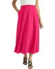 Jessica London Jessica London Soft Ease Cotton Knit Swing Skirt - 1