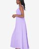 Jessica London Jessica London Stretch Cotton Crochet Back Maxi Dress - 4