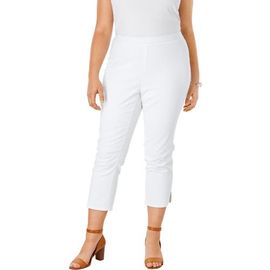 Jessica London Jessica London Stretch Denim Crop Jeggings