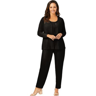 Jessica London Jessica London Stretch Knit 4-Piece Wardrober
