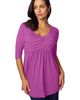 Jessica London Jessica London Stretch Knit Pleated Tunic - 1