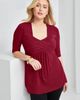 Jessica London Jessica London Stretch Knit Pleated Tunic - 5