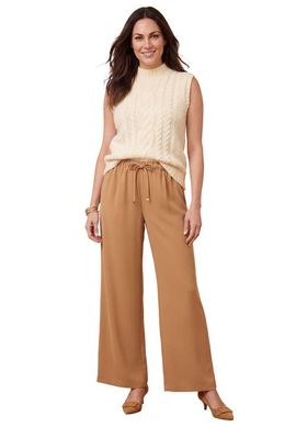 Jessica London Jessica London The Effortless Drawstring Wide Leg Pant