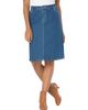 Jessica London Jessica London True Fit Stretch Denim Short Skirt - 1