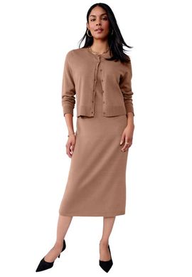 Jessica London Jessica London Two Piece Sweater Dress Set