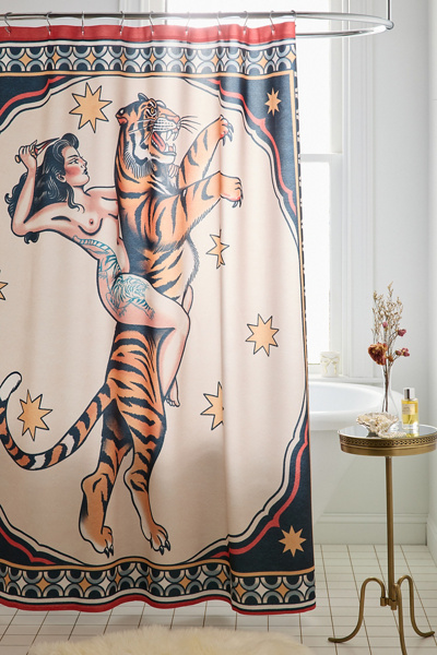Jessica O. Amazona Shower Curtain