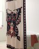 Jessica O. Jessica O. Peaceful Queen Of My Heart Printed Shower Curtain in Black at Urban Outfitters - 1