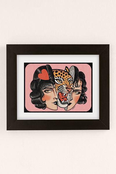Jessica O. Jessica O. What's Inside Art Print in Black Matte Frame at Urban Outfitters