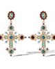 Jessica Simpson Jessica Simpson Boho Luxe Cross Drop Earrings - 1