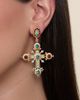 Jessica Simpson Jessica Simpson Boho Luxe Cross Drop Earrings - 2