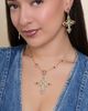 Jessica Simpson Jessica Simpson Boho Luxe Cross Drop Earrings - 3