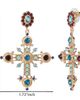 Jessica Simpson Jessica Simpson Boho Luxe Cross Drop Earrings - 5