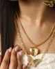 Jessica Simpson Jessica Simpson Butterfly and Heart Layered Necklace - 3