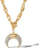 Jessica Simpson Jessica Simpson Crescent Moon Crystal Pendant - 1