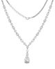 Jessica Simpson Jessica Simpson Crystal Drop Pendant Necklace - 3
