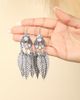Jessica Simpson Jessica Simpson Crystal Leaf Drop Statement Earrings - 3