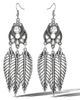 Jessica Simpson Jessica Simpson Crystal Leaf Drop Statement Earrings - 5