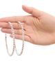 Jessica Simpson Jessica Simpson Crystal Lined Hoop Earrings - 3