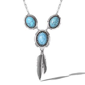 Jessica Simpson Jessica Simpson Feathers and Turquoise Necklace