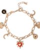 Jessica Simpson Jessica Simpson Gold-Tone Charm Bracelet  - 1