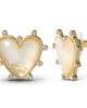 Jessica Simpson Jessica Simpson Gold-Tone Heart Stud Earrings  - 1