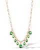 Jessica Simpson Jessica Simpson Green Gem Drop Charm Necklace - 1