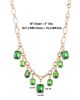 Jessica Simpson Jessica Simpson Green Gem Drop Charm Necklace - 4