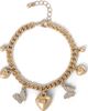 Jessica Simpson Jessica Simpson Heart & Butterfly Gold-Tone Bracelet  - 1