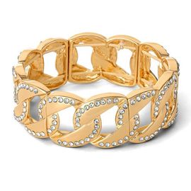 Jessica Simpson Jessica Simpson Link Bracelet with Crystals