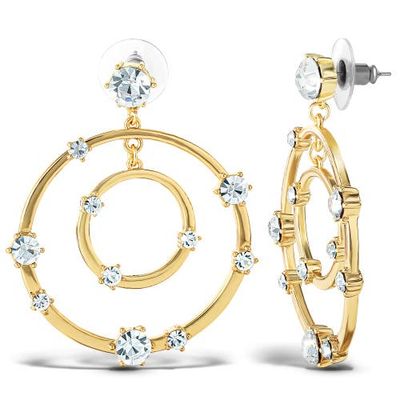 Jessica Simpson Jessica Simpson Orbital Crystal Drop Earrings