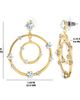 Jessica Simpson Jessica Simpson Orbital Crystal Drop Earrings - 5
