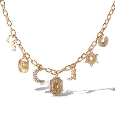 Jessica Simpson Jessica Simpson Starburst Charm Necklace