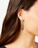 Jessica Simpson Jessica Simpson Stone Feather Drop Earrings - 2