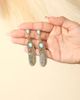 Jessica Simpson Jessica Simpson Stone Feather Drop Earrings - 3