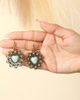 Jessica Simpson Jessica Simpson Stone Ornate Heart Earrings - 3
