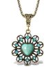 Jessica Simpson Jessica Simpson Stone Ornate Necklace - 1