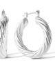 Jessica Simpson Jessica Simpson Thick Twisted Hoop Earrings - 1