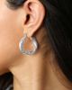 Jessica Simpson Jessica Simpson Thick Twisted Hoop Earrings - 2