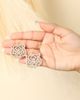 Jessica Simpson Jessica Simpson Tiger Drop Earrings with Clear Crystals - 3