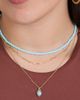 Jessica Simpson Jessica Simpson Turquoise and Blue-Bead Layered Necklace - 2
