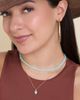 Jessica Simpson Jessica Simpson Turquoise and Blue-Bead Layered Necklace - 3