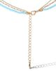 Jessica Simpson Jessica Simpson Turquoise and Blue-Bead Layered Necklace - 5