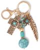 Jessica Simpson Jessica Simpson Turquoise Bead Keychain with Charms - 1